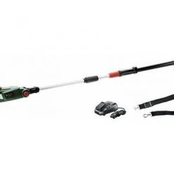 Tronçonneuse sans fil Bosch UniversalChainPole 18 - Set élagueuse sur perche Li-Ion 18V (1x batterie 2,5Ah) - 200mm - 06008B3100