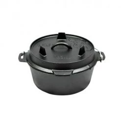 Accessoires pour barbecue Valhal Dutch Oven Braadpan Gietijzer 3,8 Liter