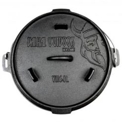 Accessoires pour barbecue Valhal Dutch Oven Braadpan Gietijzer 6,1 Liter