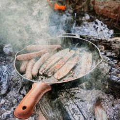 Accessoires pour barbecue Valhal Skillet Koekenpan Gietijzer met Steel 30 cm -Jardinage Soldes 8b2cb99e52528becac0ad177f9799e1b