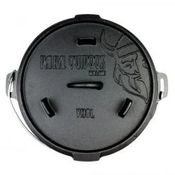 Accessoires pour barbecue Valhal Dutch Oven Braadpan Gietijzer 8 Liter