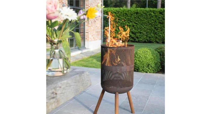 Brasero et cheminée d'extérieur Bonfeu BonVes 45 - Brasero - rouillé 6 Brasero et cheminée d'extérieur Bonfeu BonVes 45 - Brasero - rouillé – Image 4