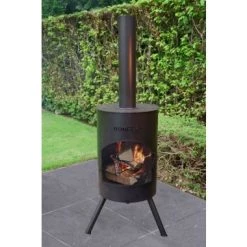 Brasero et cheminée d'extérieur BonFeu 5002 Cheminée de jardin BonTon 50 - Noir – 172 cm – 50 cm -Jardinage Soldes dc37219c2922bf92e8cb6f3895dc4a8e