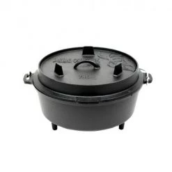 Accessoires pour barbecue Valhal Dutch Oven Gietijzer met Pootjes Outdoor 6,1 Liter